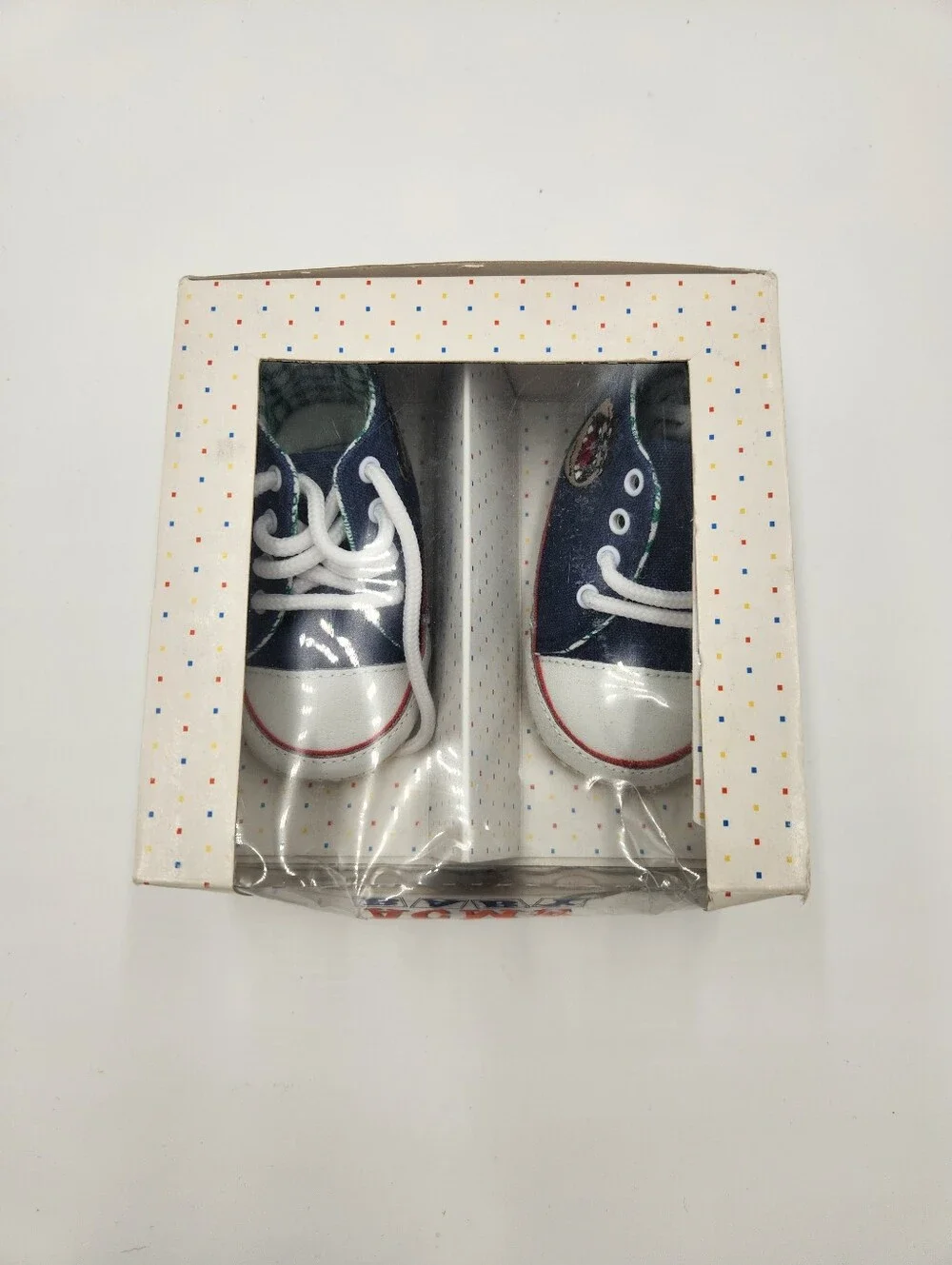 Acme Baby Taz Tasmanian Devil Crib Shoes Size 1 3-6 Months Vintage